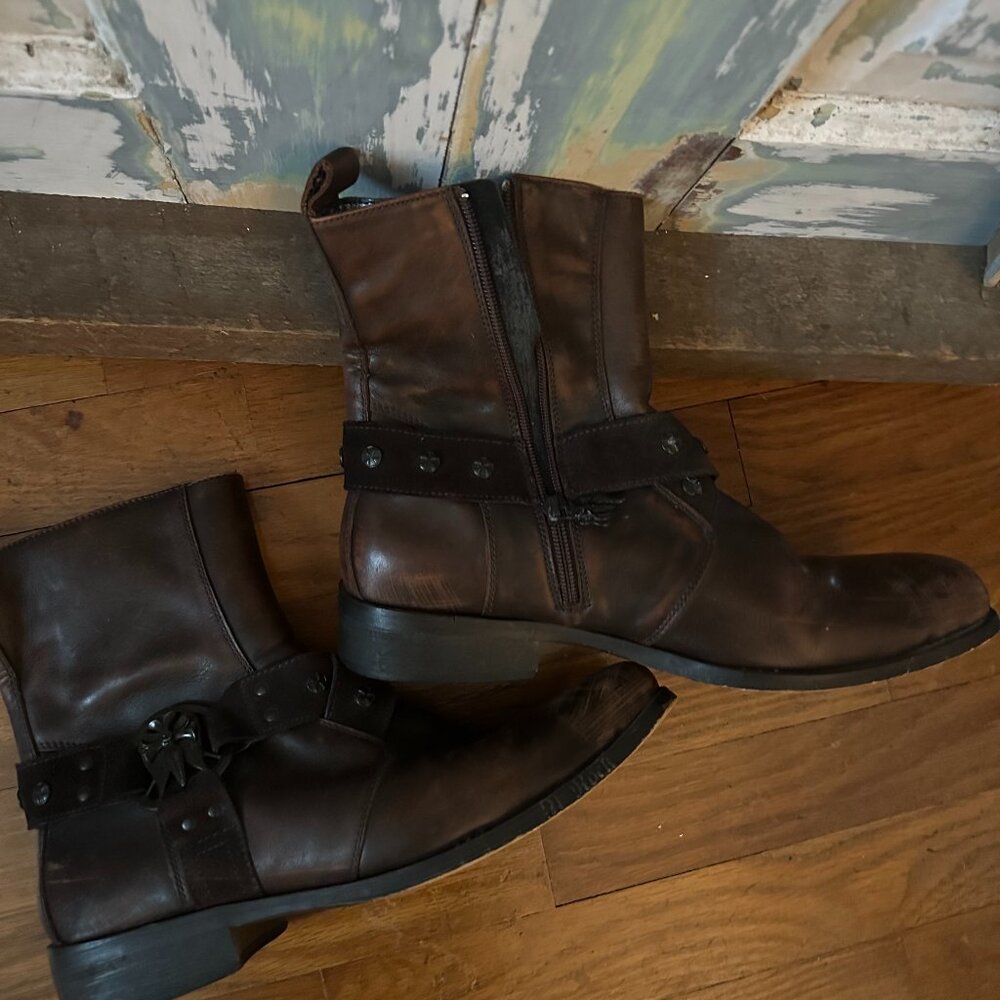 Mark Nason Boots Mens 7.5  Brown U Rock Lounge